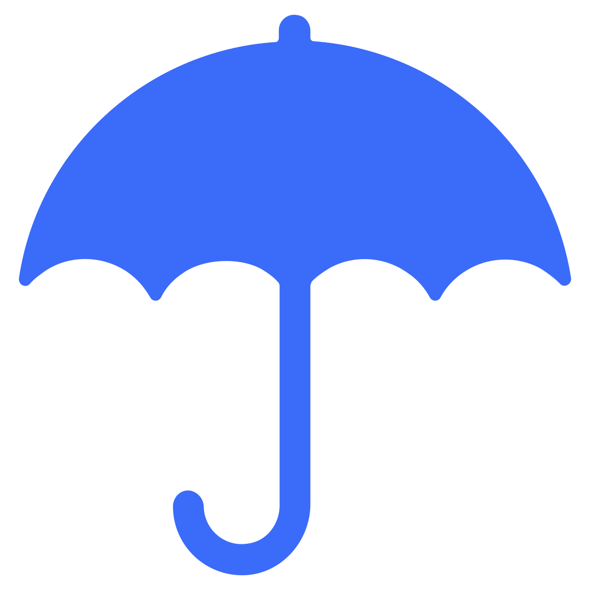 Blue Umbrella